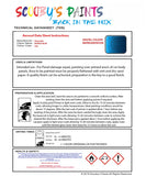 Instructions For Use Chevorlet Aveo Sports Blue