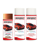 Chevrolet Aveo Sunset Orange Complete Aresol Kit With Primer And Lacquer