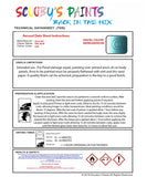 Instructions For Use Chevorlet Aveo Teal Blue