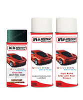 Chevrolet Cheviniva Amulet/Temno Zeleny Complete Aresol Kit With Primer And Lacquer
