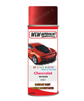 Chevrolet Red Brown Aerosol Spraypaint Code 64U Basecoat Spray Paint