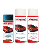 Chevrolet Rezzo Dark Turquoise Complete Aresol Kit With Primer And Lacquer