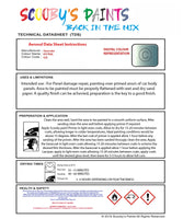 Instructions For Use Chevorlet Matiz Ice Teal