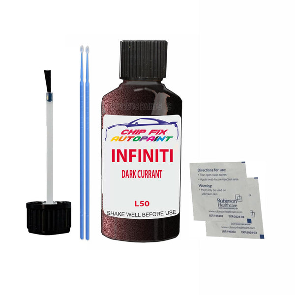 Infiniti Qx56 Dark Currant Touch Up Paint Code L50