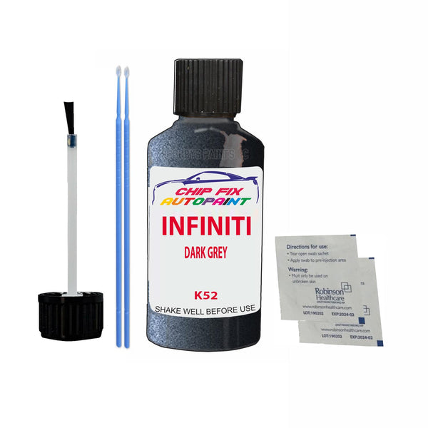 Infiniti Ex Dark Grey Touch Up Paint Code K52