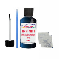 Infiniti I30 Dark Majestic Midnight Blue Touch Up Paint Code Bw9