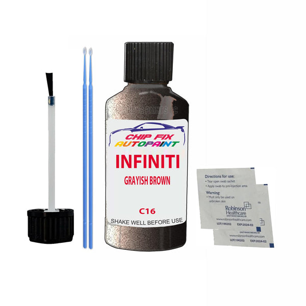 Infiniti Q45 Grayish Brown Touch Up Paint Code C16