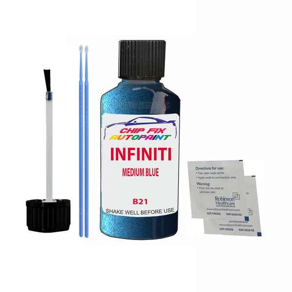 Infiniti Fx Medium Blue Touch Up Paint Code B21