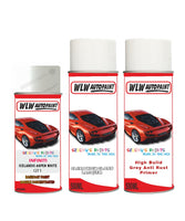 Infiniti All Models Icelandic-Aspen White Complete Aerosol Kit With Primer And Lacquer