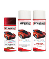 Infiniti Qx Royal Ruby Merlot Red Complete Aerosol Kit With Primer And Lacquer