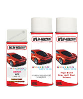 Infiniti Qx White Complete Aerosol Kit With Primer And Lacquer
