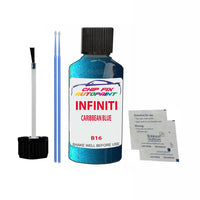 Infiniti G35 Caribbean Blue Touch Up Paint Code B16