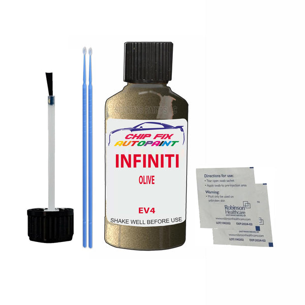 Infiniti All Models Olive Touch Up Paint Code Ev4