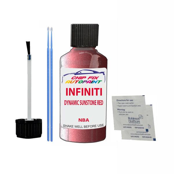 Infiniti Q60 Dynamic Sunstone Red Touch Up Paint Code Nba