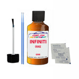 Infiniti All Models Orange Touch Up Paint Code Ebb