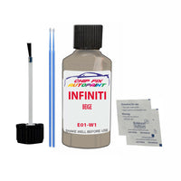 Infiniti Qx4 Beige Touch Up Paint Code E01-W1