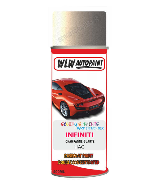 Infiniti Champagne Quartz Aerosol Spray Paint Code Hag Basecoat Aerosol Spray Paint