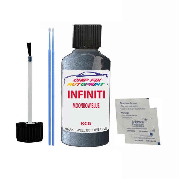 Infiniti Qx Moonbow Blue Touch Up Paint Code Kcg