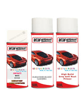 Infiniti Qx4 White Complete Aerosol Kit With Primer And Lacquer