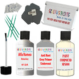 Alfa Romeo Minimal Grey Car Detailing Paint and polish finishing kit