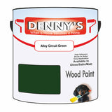 Denny's Wood Paint For Decking Colour- Alloy Circuit Green - Anti-Slip Weatherproof Durable