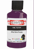Denny's Floor Paint For Garages Colour- Alloy Dyno Purple - Oilproof Tyre-Tough Hardwearing