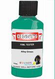 Denny's Floor Paint For Garages Colour- Alloy Green - Oilproof Tyre-Tough Hardwearing