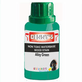 Denny's Stain Paint For Sheds Colour- Alloy Green - Weatherproof Uv-Safe Nourish