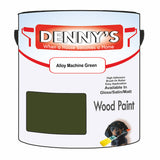 Denny's Wood Paint For Decking Colour- Alloy Machine Green - Anti-Slip Weatherproof Durable