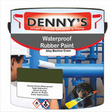 Denny's Waterpoof Paint For Pools Colour- Alloy Machine Green - Water-Seal Chlorine-Tough Anti-Slip
