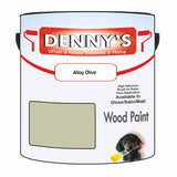 Denny's Wood Paint For Decking Colour- Alloy Olive - Anti-Slip Weatherproof Durable