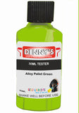Denny's Floor Paint For Garages Colour- Alloy Pallet Green - Oilproof Tyre-Tough Hardwearing