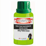 Denny's Stain Paint For Sheds Colour- Alloy Pallet Green - Weatherproof Uv-Safe Nourish