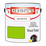 Denny's Wood Paint For Decking Colour- Alloy Pallet Green - Anti-Slip Weatherproof Durable