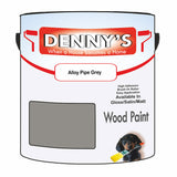 Denny's Wood Paint For Decking Colour- Alloy Pipe Grey - Anti-Slip Weatherproof Durable
