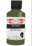 Denny's Floor Paint For Garages Colour- Alloy Plant Green - Oilproof Tyre-Tough Hardwearing