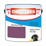Denny's Plastic Paint For Pvc Colour- Alloy Plum Purple - Adhesion Tough Colour-Hold