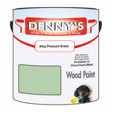 Denny's Wood Paint For Decking Colour- Alloy Pressure Green - Anti-Slip Weatherproof Durable