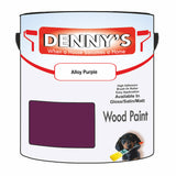 Denny's Wood Paint For Decking Colour- Alloy Purple - Anti-Slip Weatherproof Durable
