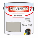Denny's Wood Paint For Decking Colour- Alloy Urban Grey - Anti-Slip Weatherproof Durable