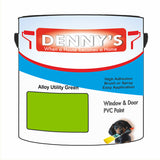 Denny's Plastic Paint For Pvc Colour- Alloy Utility Green - Adhesion Tough Colour-Hold