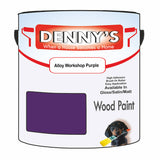 Denny's Wood Paint For Decking Colour- Alloy Workshop Purple - Anti-Slip Weatherproof Durable