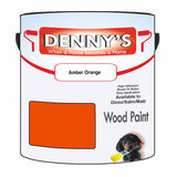 Denny's Wood Paint For Decking Colour- Amber Orange - Anti-Slip Weatherproof Durable