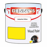 Denny's Wood Paint For Decking Colour- Amberline Yellow - Anti-Slip Weatherproof Durable