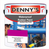 Denny's Waterpoof Paint For Pools Colour- Amethyst Alloy Purple - Water-Seal Chlorine-Tough Anti-Slip