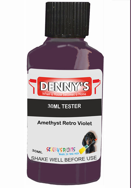 Denny's Chalk Paint For Furniture Colour- Classic Heritage Soft Violet - Matte Scuffproof Refresh