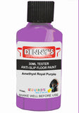 Denny's Floor Paint For Grip Coating Colour- Amethyst Royal Purple - Anti-Slip Hardwearing Safe