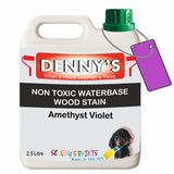 Denny's Stain Paint For Fences Colour- Amethyst Violet - Weatherproof Uv-Safe Protect