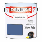 Denny's Wood Paint For Decking Colour- Anchor Arctic Blue - Anti-Slip Weatherproof Durable