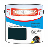 Denny's Plastic Paint For Acrylic Colour- Anchor Compressor Blue - Adhesion Chip-Resistant Smooth